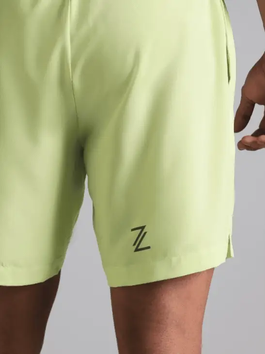 Men's Lime Swift Runner Shorts - Image 9