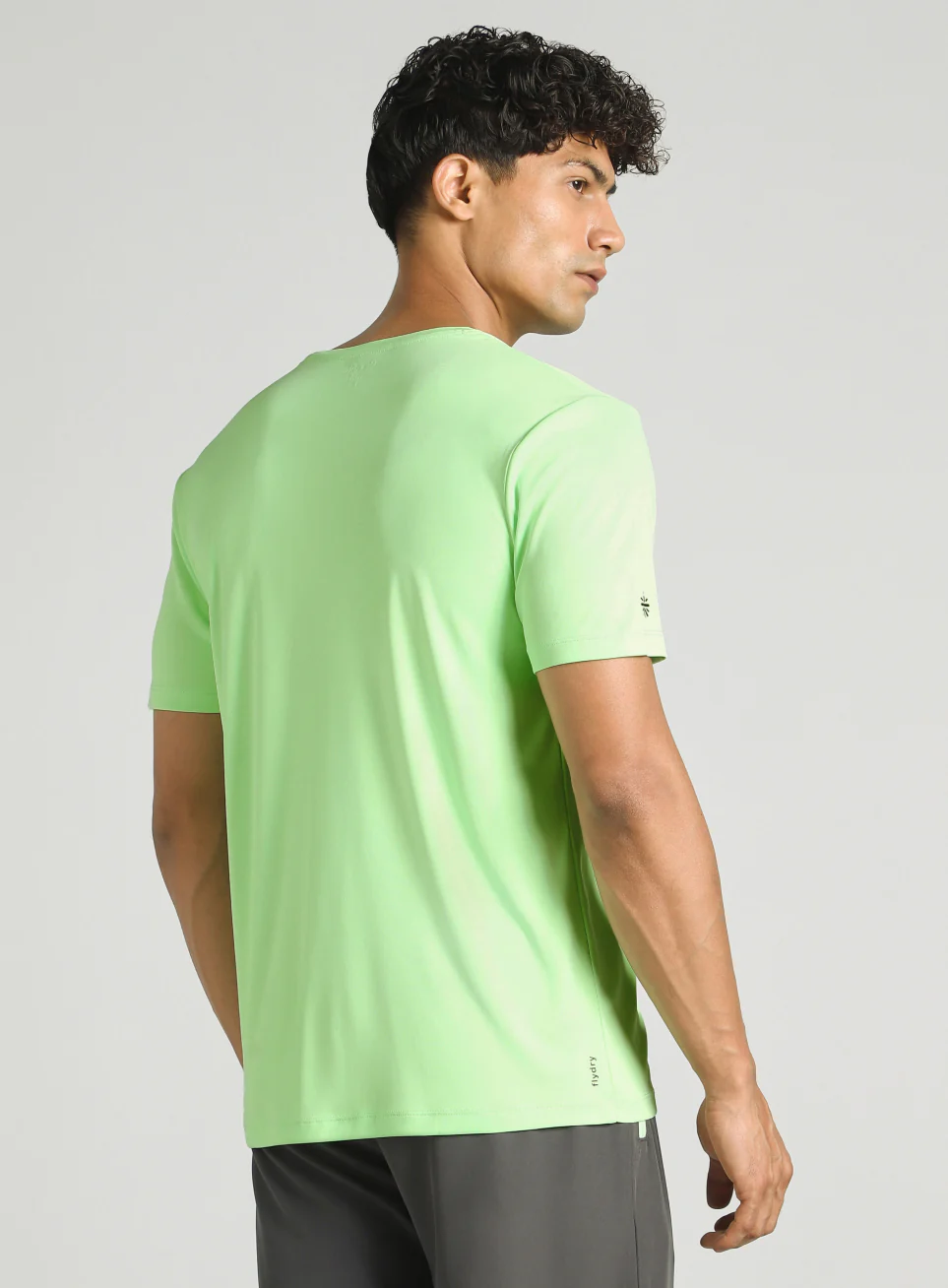 Men's Lime Train Stronger T-shirt - Image 6