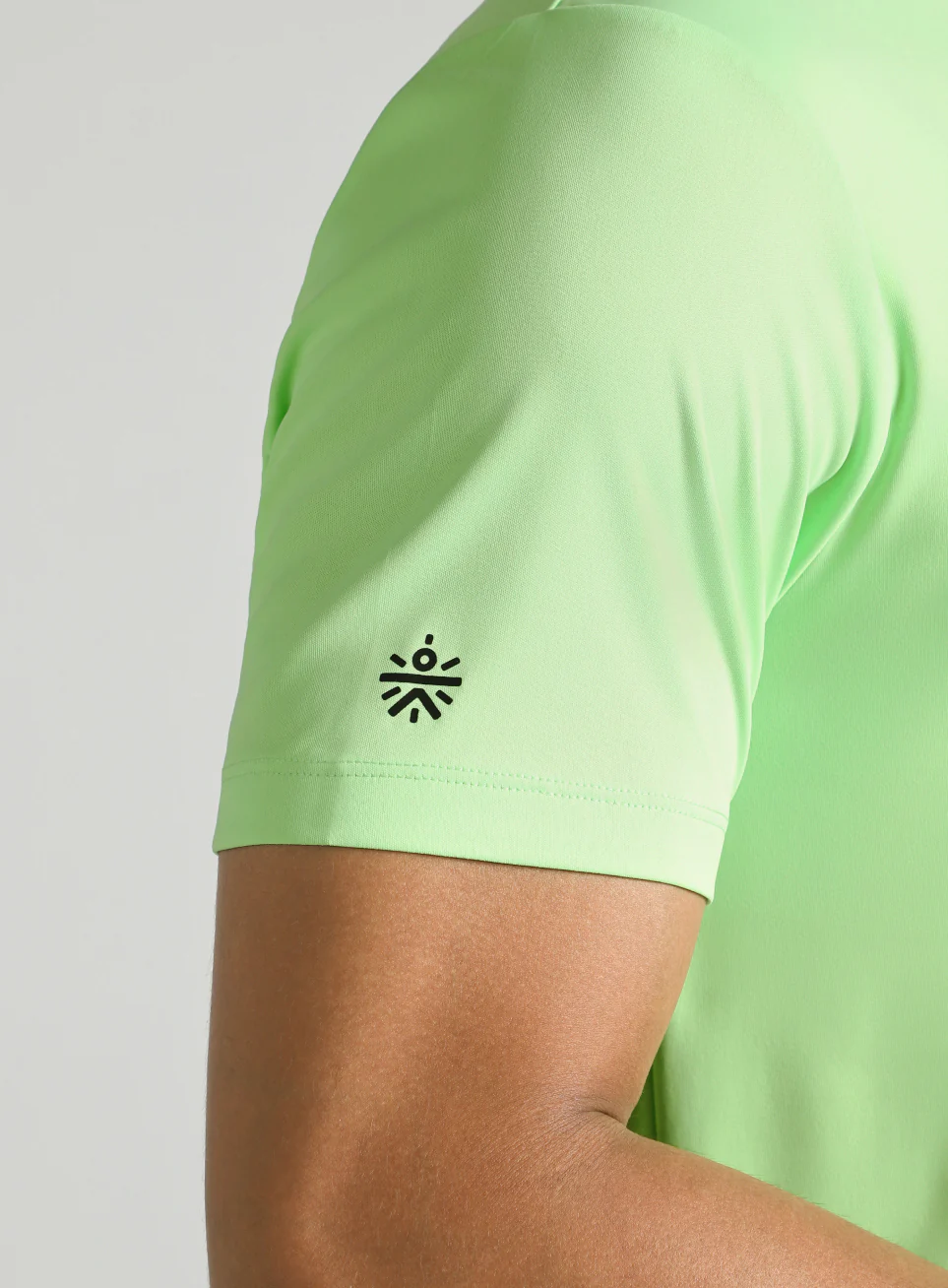 Men's Lime Train Stronger T-shirt - Image 8