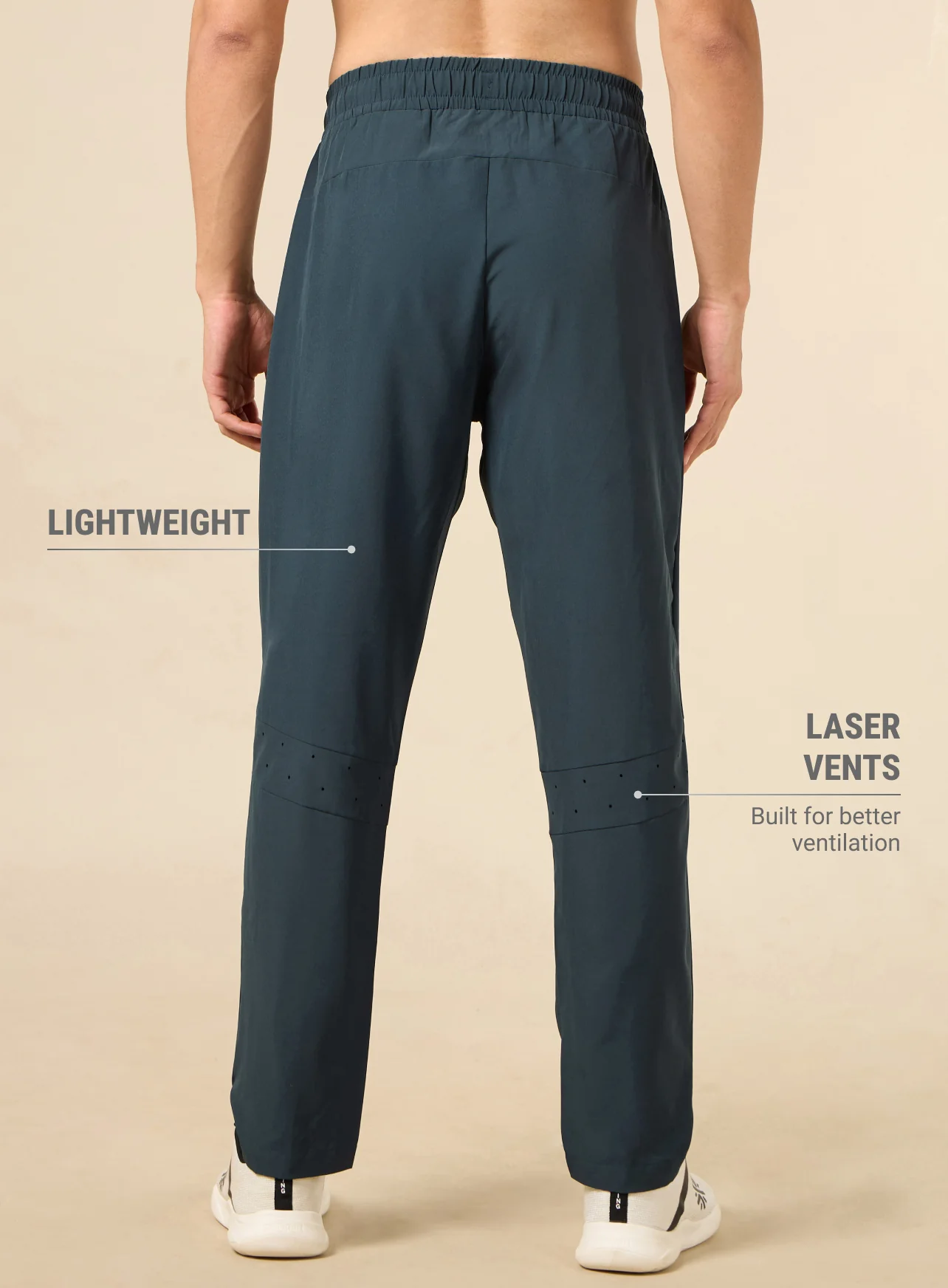 Men's Lt. Blue High Flex Training Performance Pants - Image 6