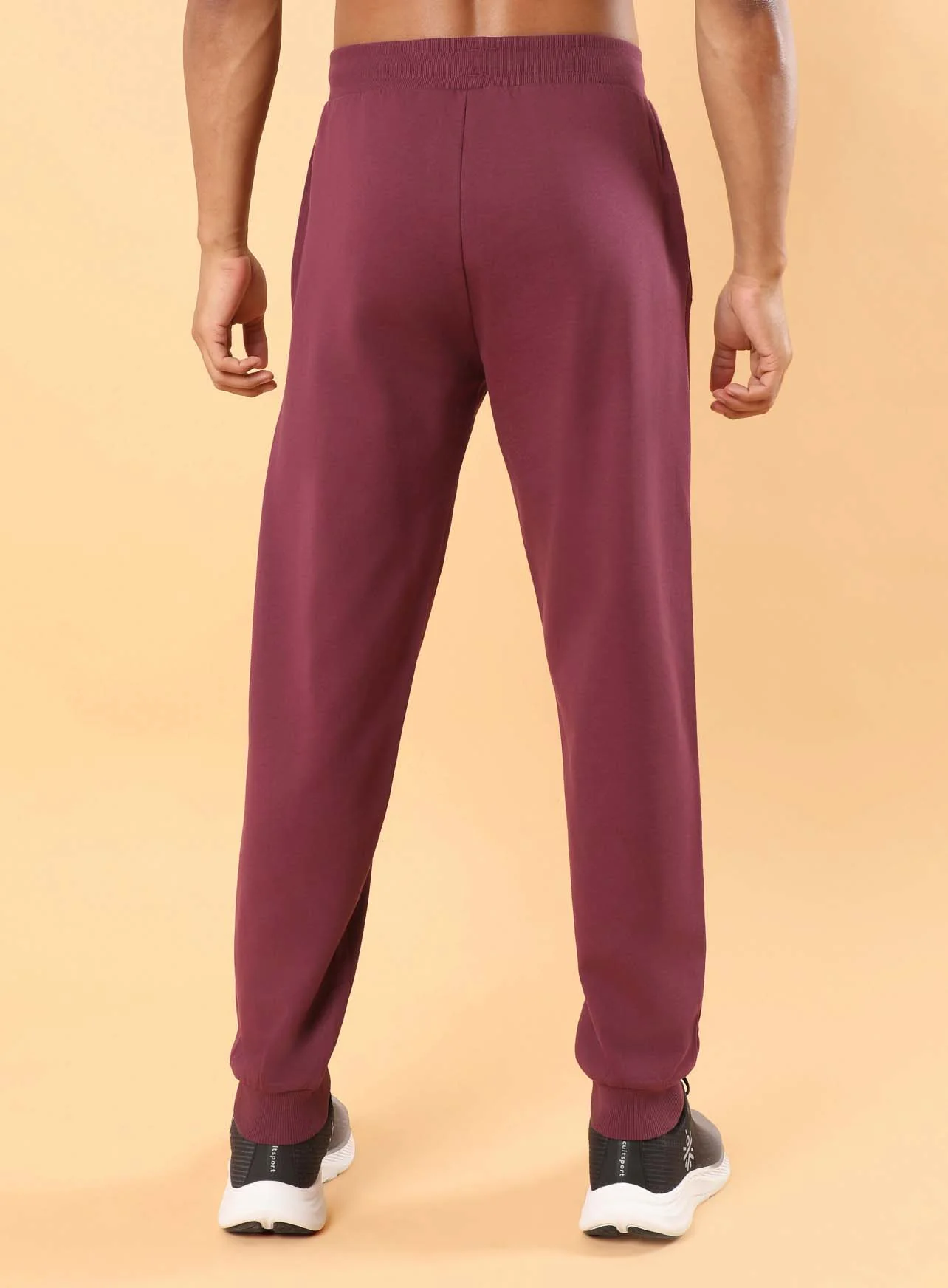 Men's Maroon Cult Brand Carrier Joggers - Image 6