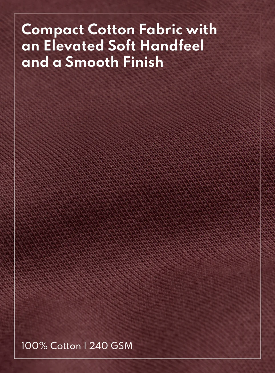 Men's Maroon Everyday Luxe Cotton Polo T-shirt - Image 8