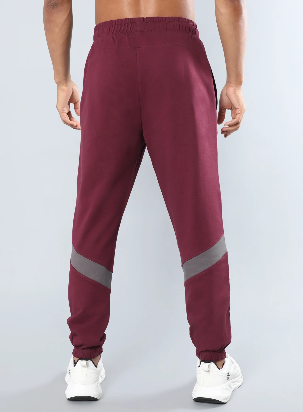 Men's Maroon Move it Joggers - Image 6