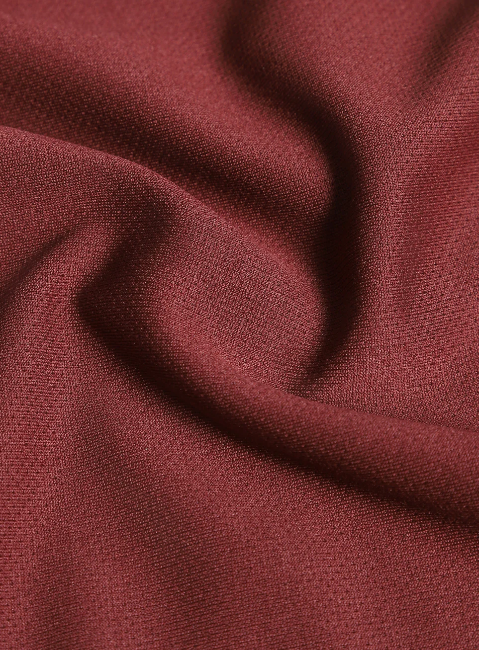 Men's Maroon Performance Polo T-shirt - Image 8