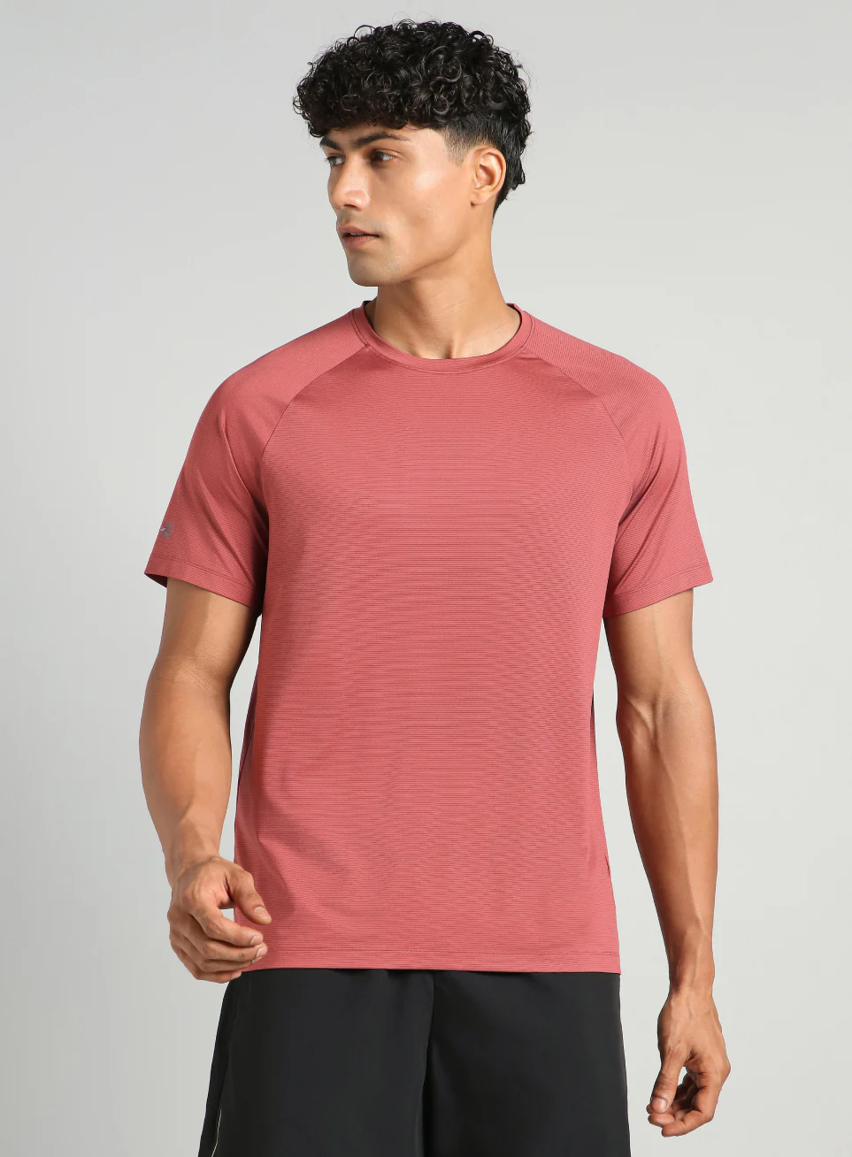 Men's Maroon Run Forward T-Shirt - Image 4