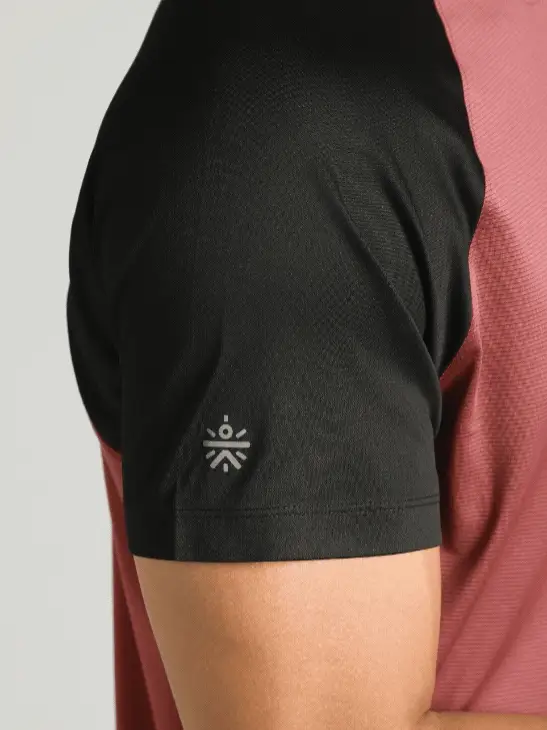 Men's Maroon Runner's Speed T-shirt - Image 7
