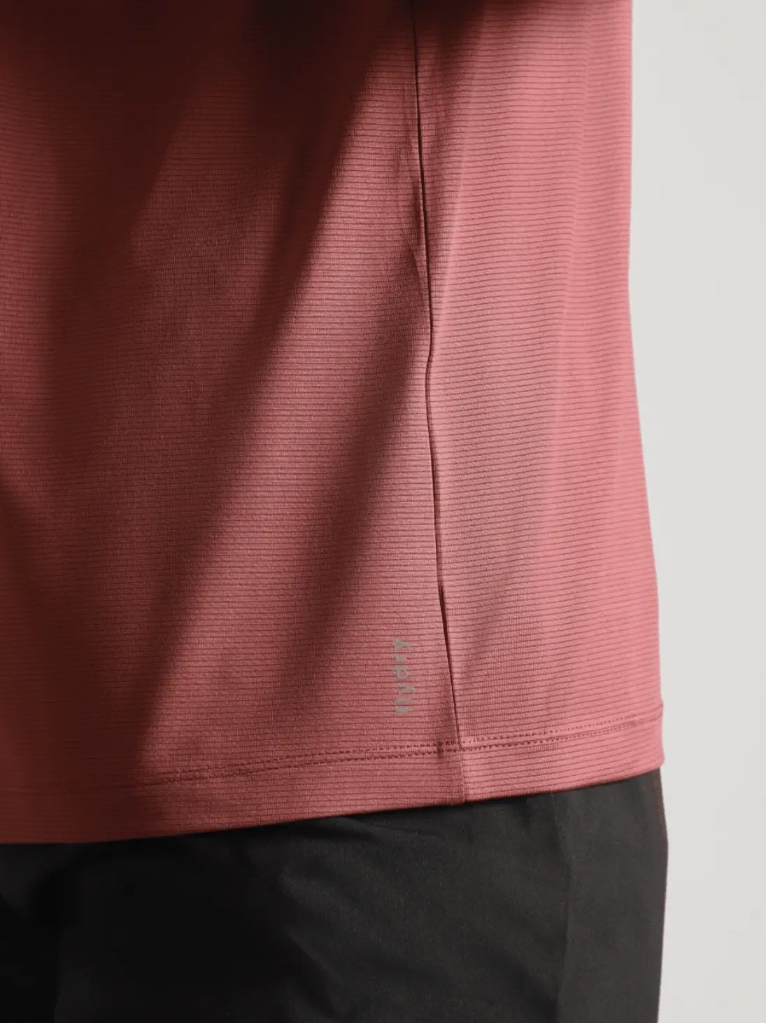 Men's Maroon Runner's Speed T-shirt - Image 8