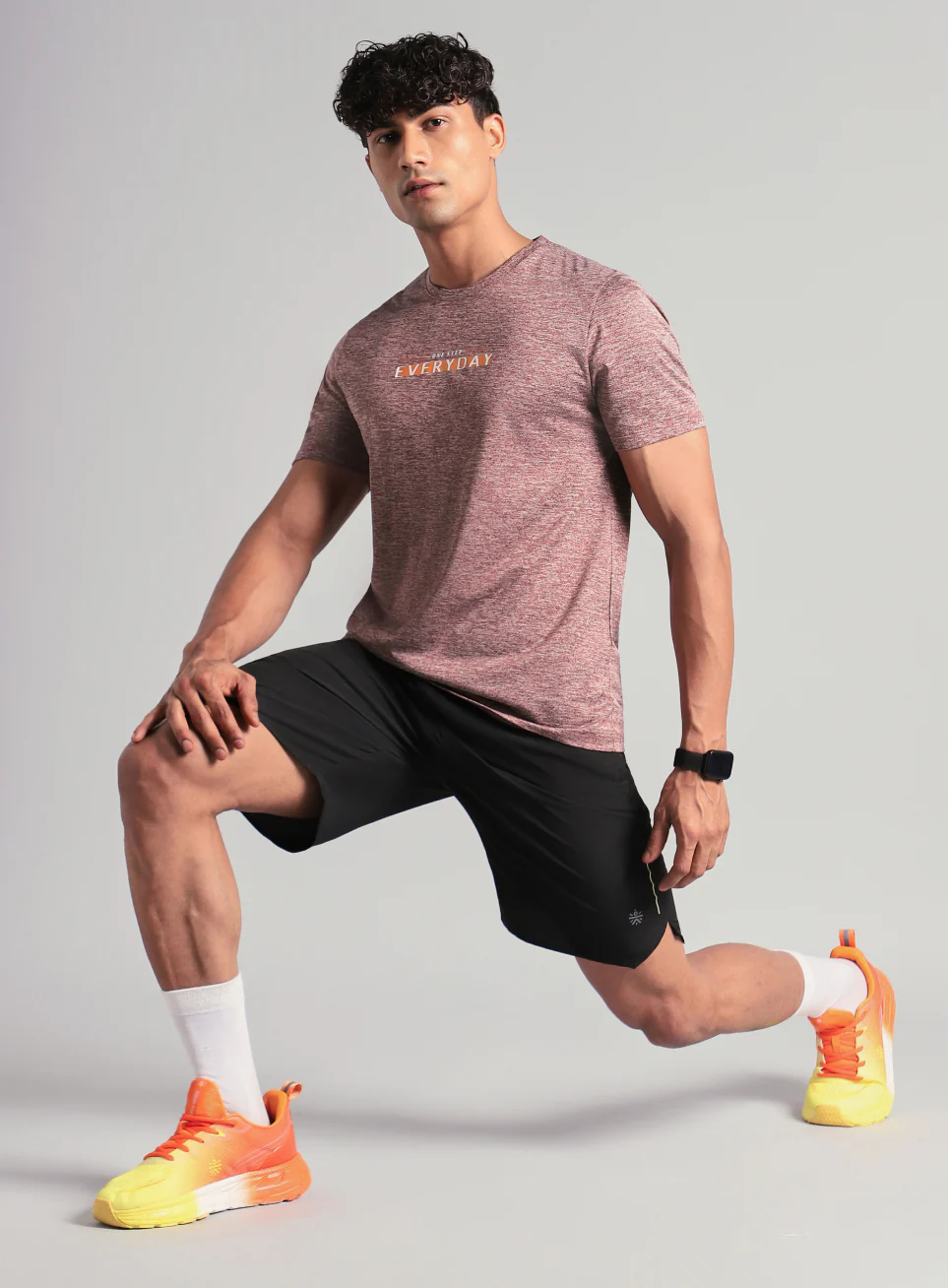 Men's Maroon Ultimate Training T-shirt - Image 2