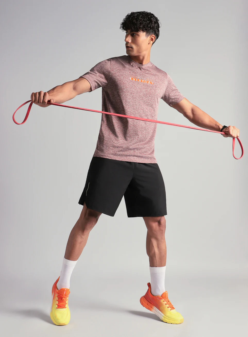 Men's Maroon Ultimate Training T-shirt - Image 3
