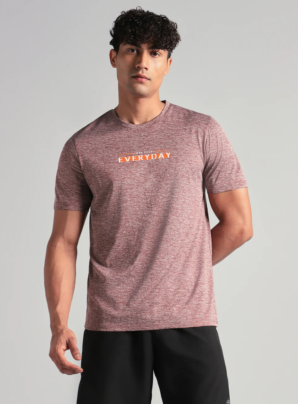 Men's Maroon Ultimate Training T-shirt - Image 4