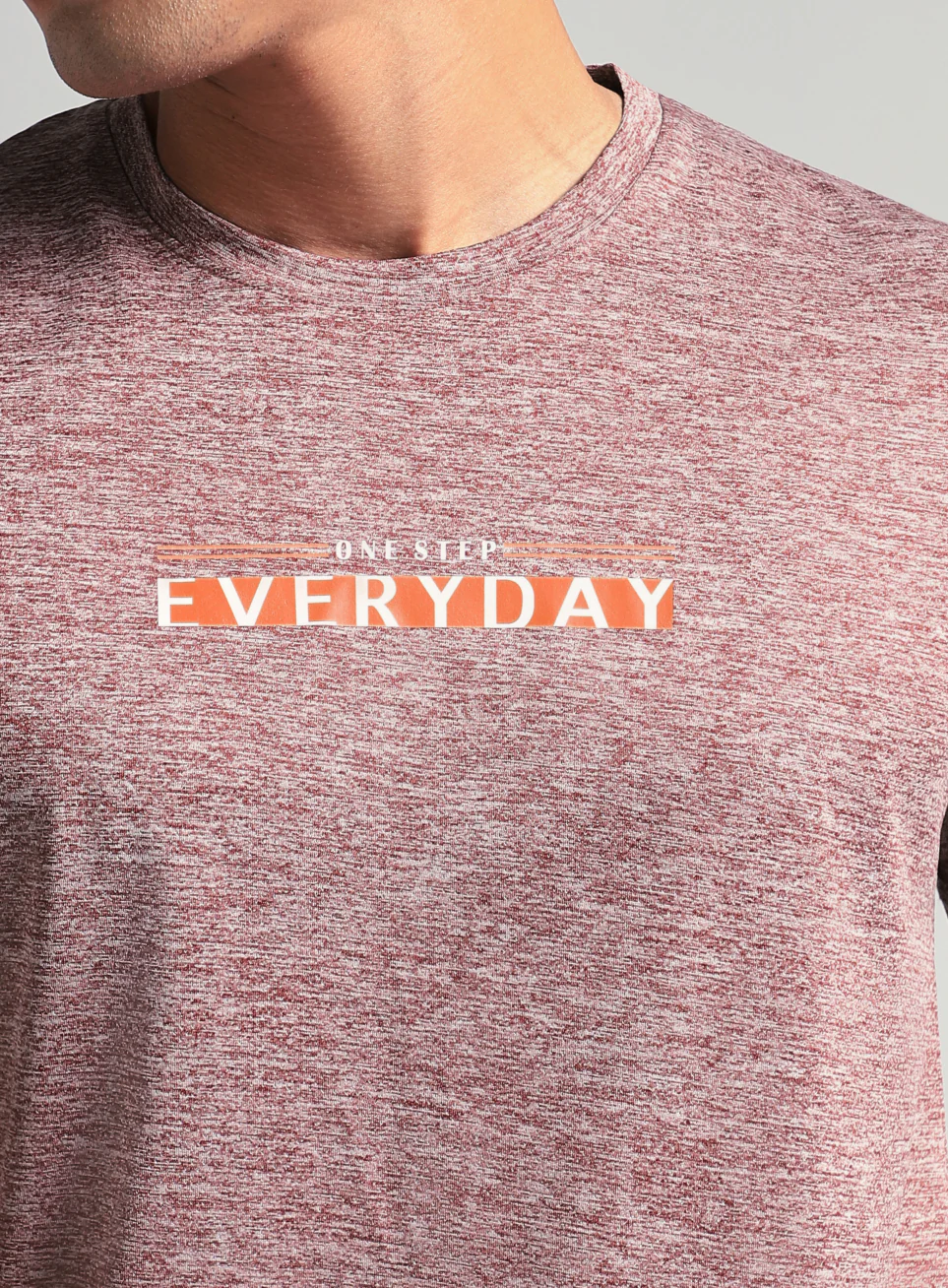 Men's Maroon Ultimate Training T-shirt - Image 7