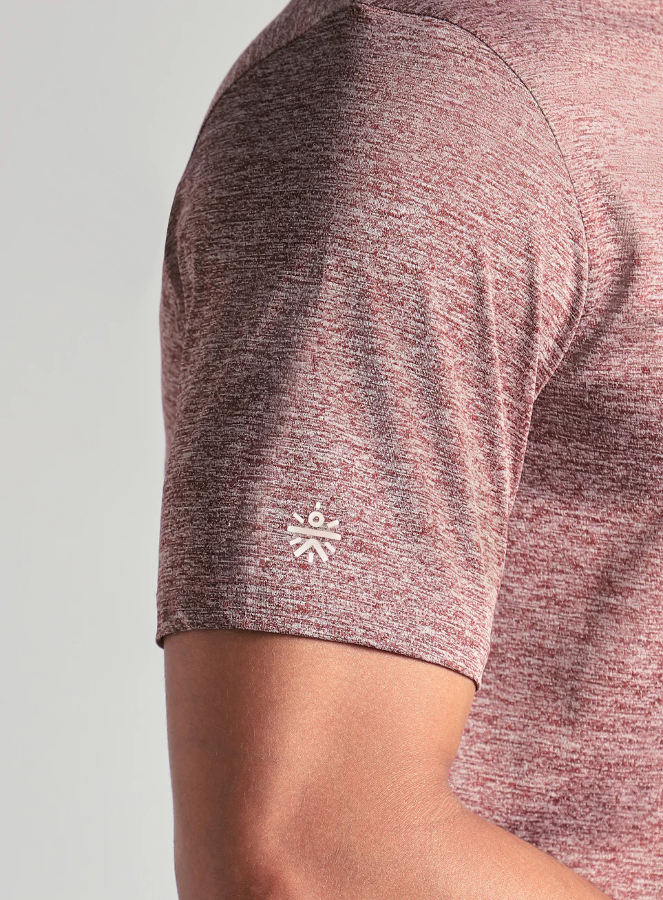 Men's Maroon Ultimate Training T-shirt - Image 8