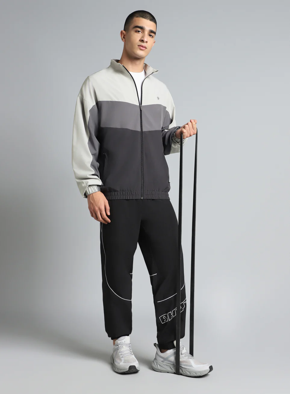 Men's Multicolor Training Relaxed Fit Layering Jacket - Image 2