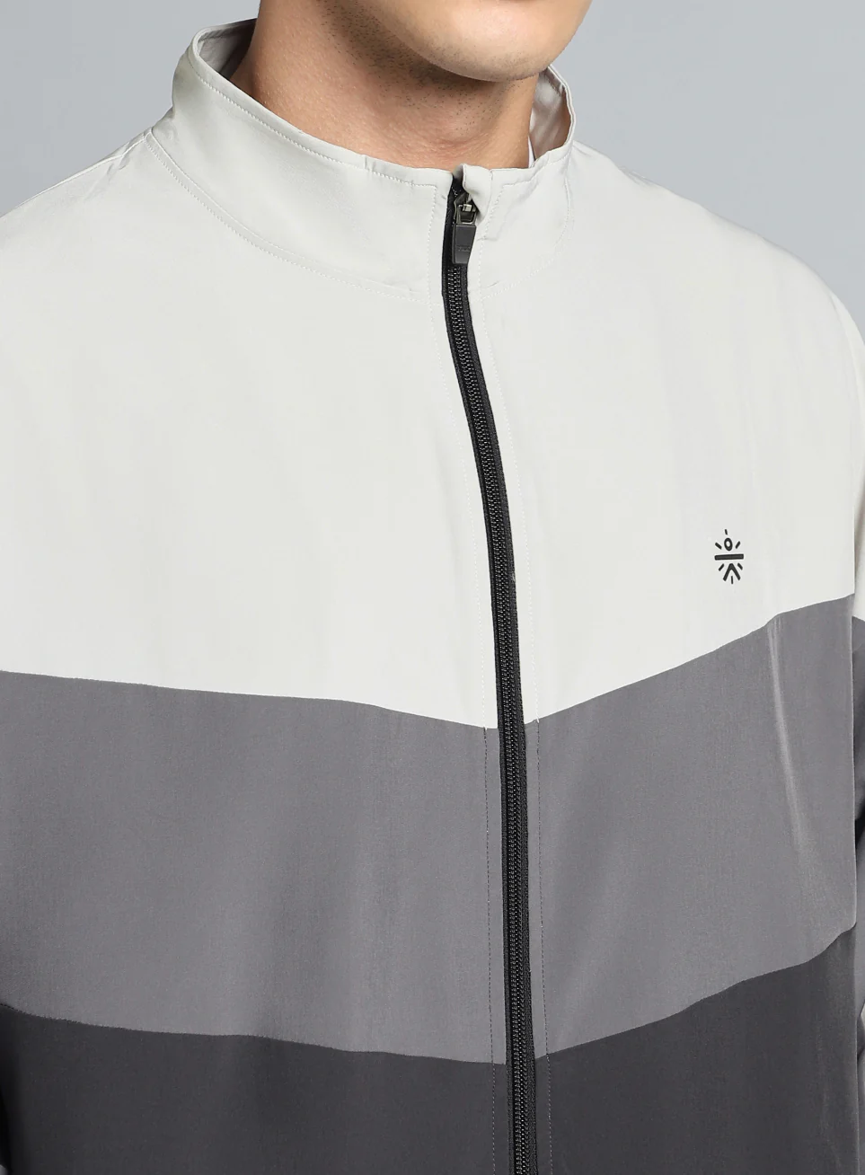 Men's Multicolor Training Relaxed Fit Layering Jacket - Image 7