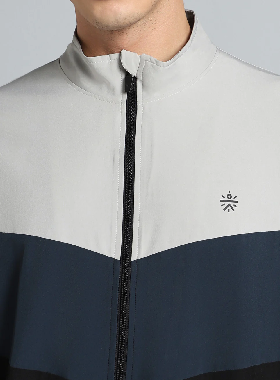 Men's Multicolour Training Relaxed Fit Layering Jacket - Image 7