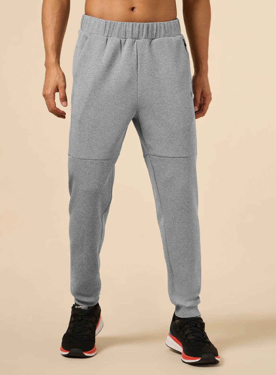 Men's Muscle Activate Grey Joggers - Image 4