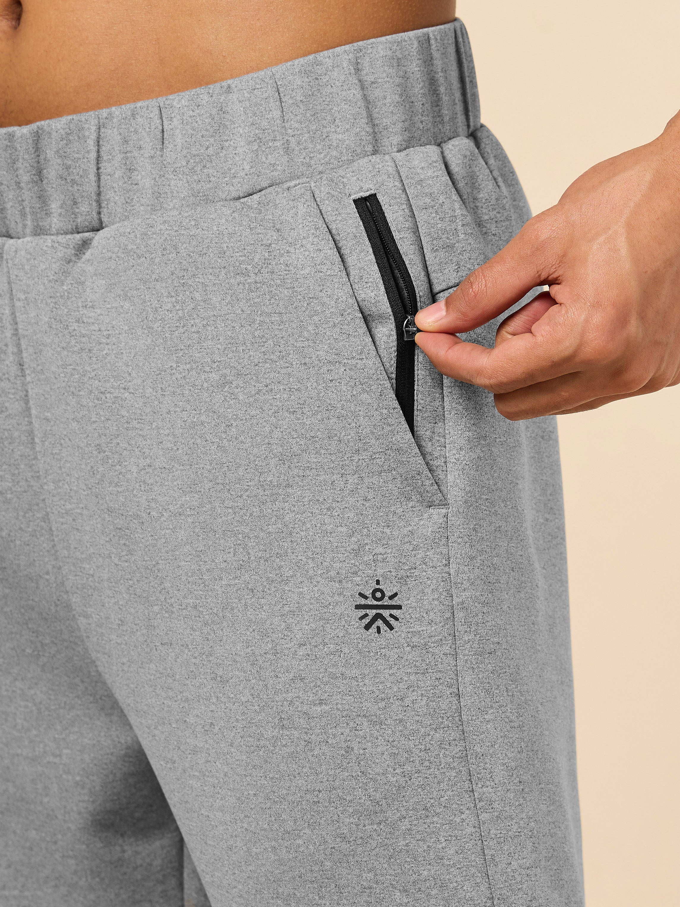 Men's Muscle Activate Grey Joggers - Image 7
