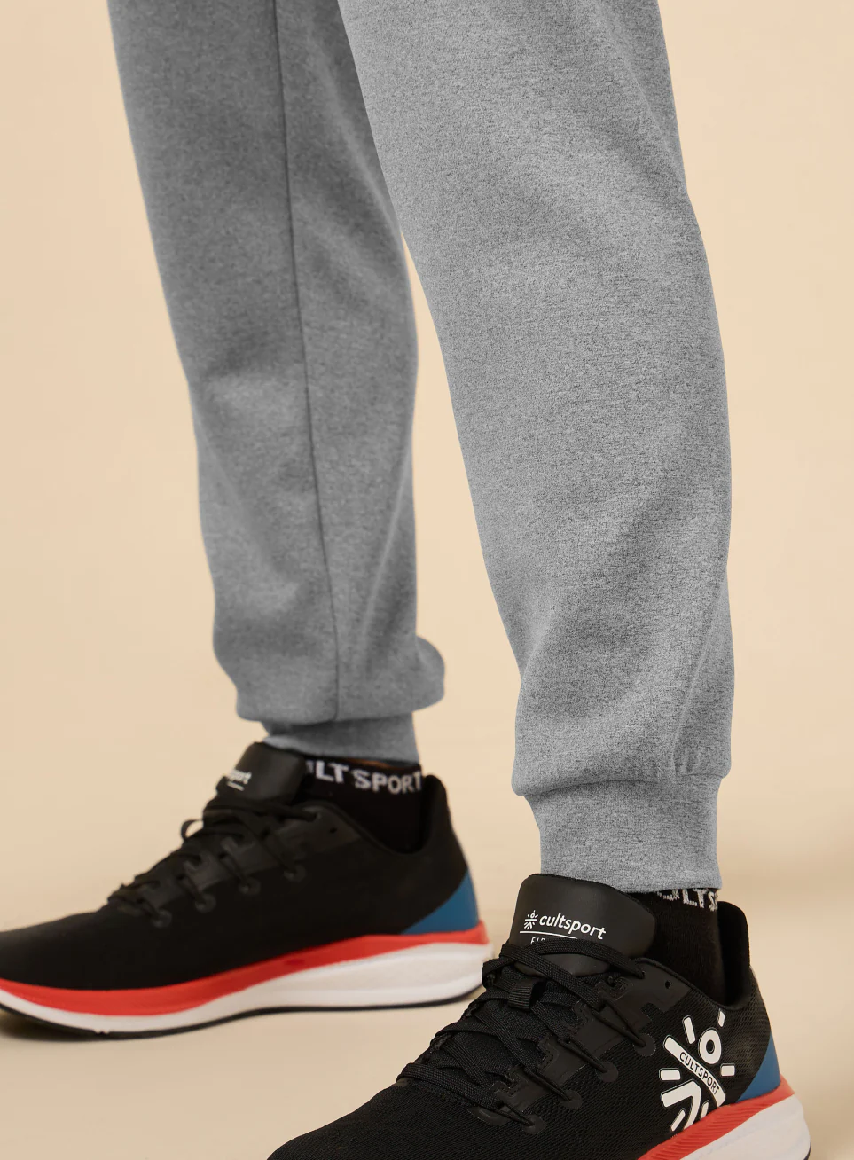 Men's Muscle Activate Grey Joggers - Image 8