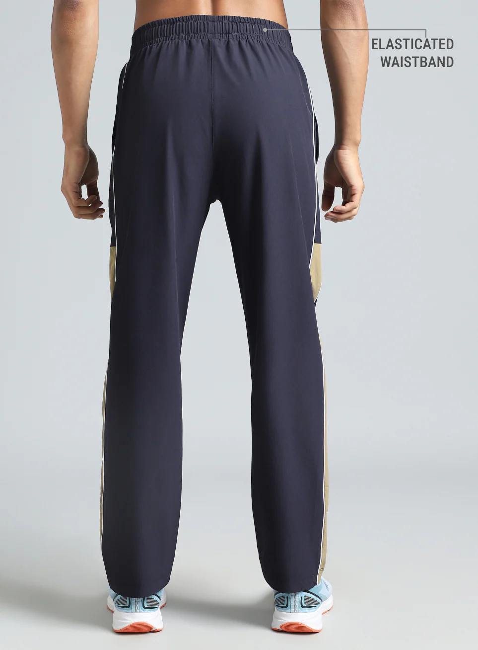 Men's Navy Active Day Out Trackpants - Image 6