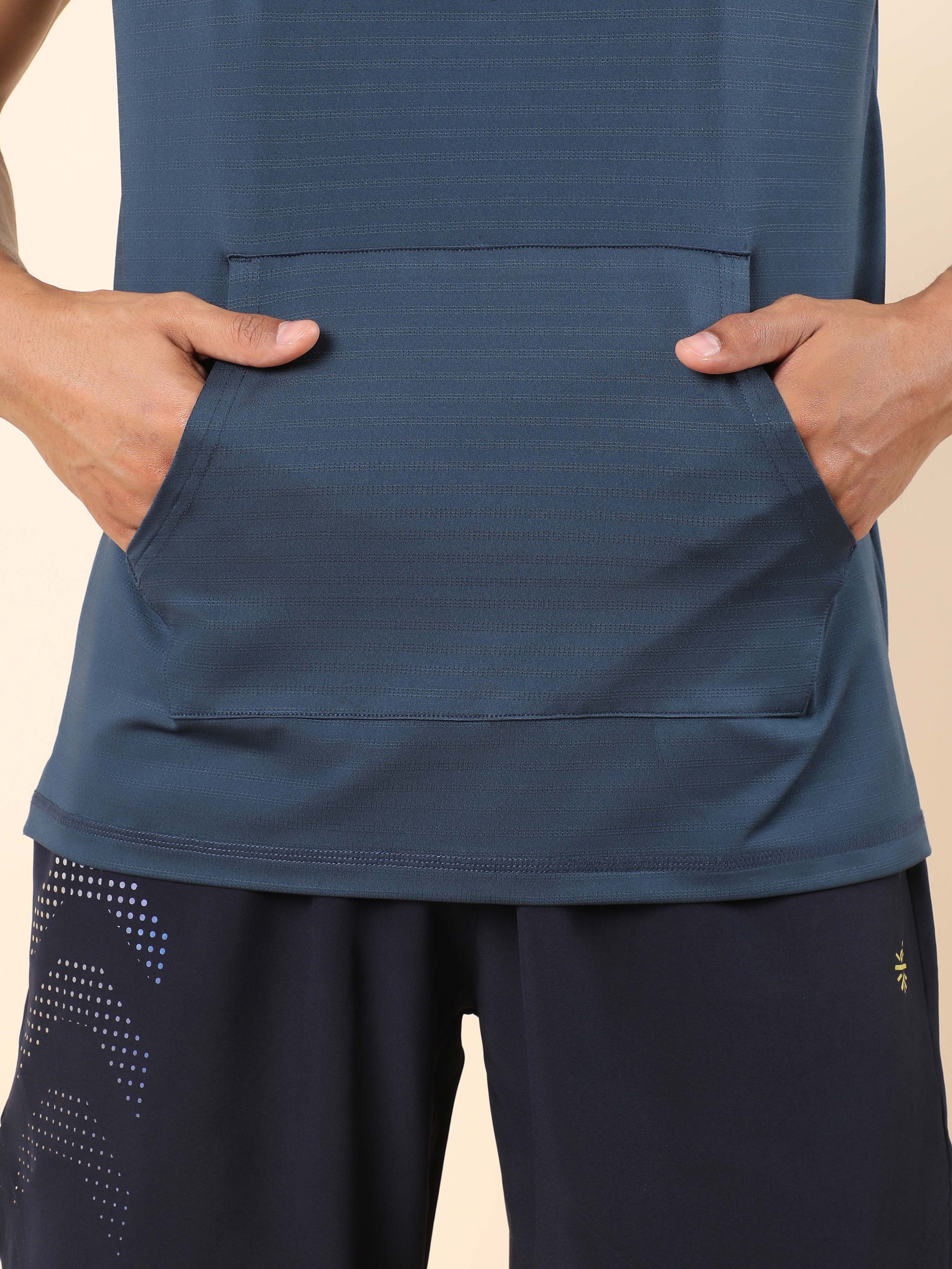 Men's Navy Active T-shirt - Image 7