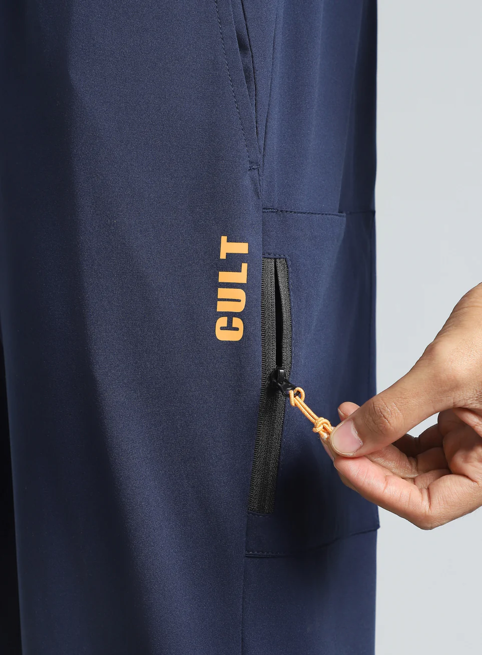 Men's Navy Airport Travel Trackpants - Image 10