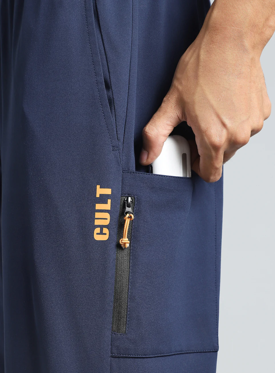 Men's Navy Airport Travel Trackpants - Image 11