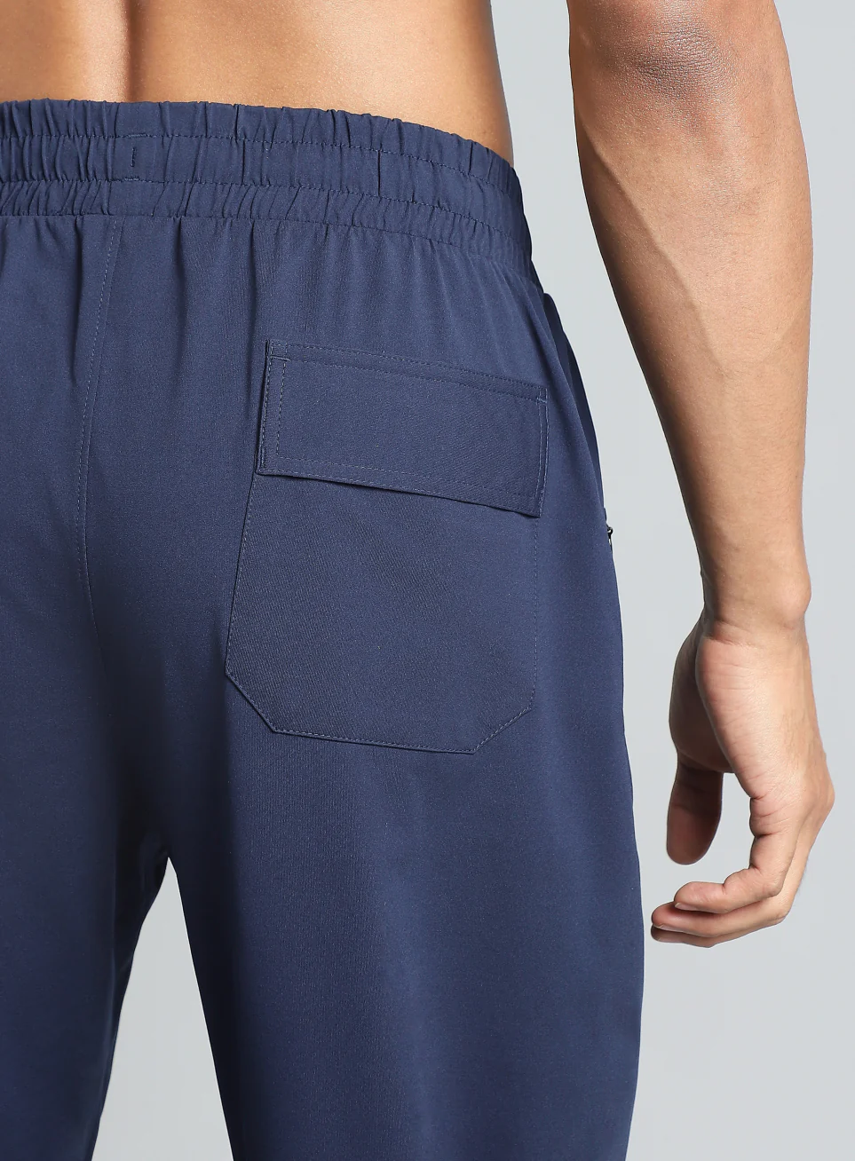 Men's Navy Airport Travel Trackpants - Image 12