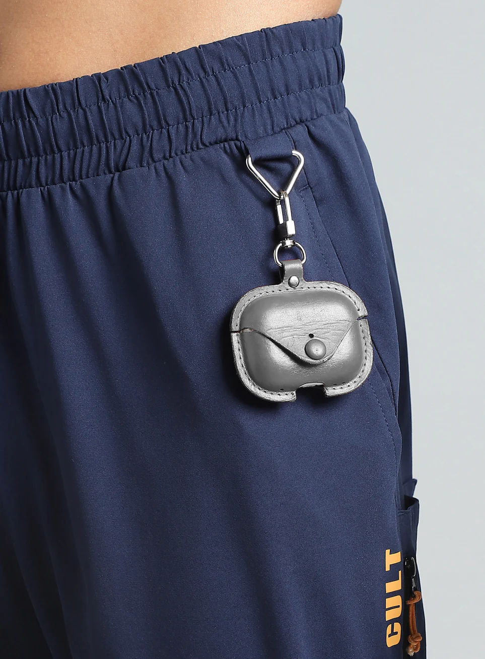Men's Navy Airport Travel Trackpants - Image 7