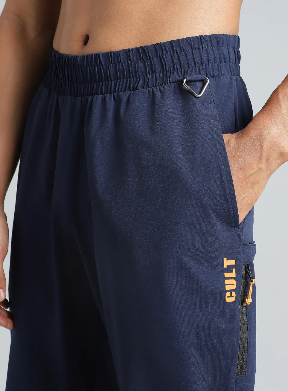 Men's Navy Airport Travel Trackpants - Image 9