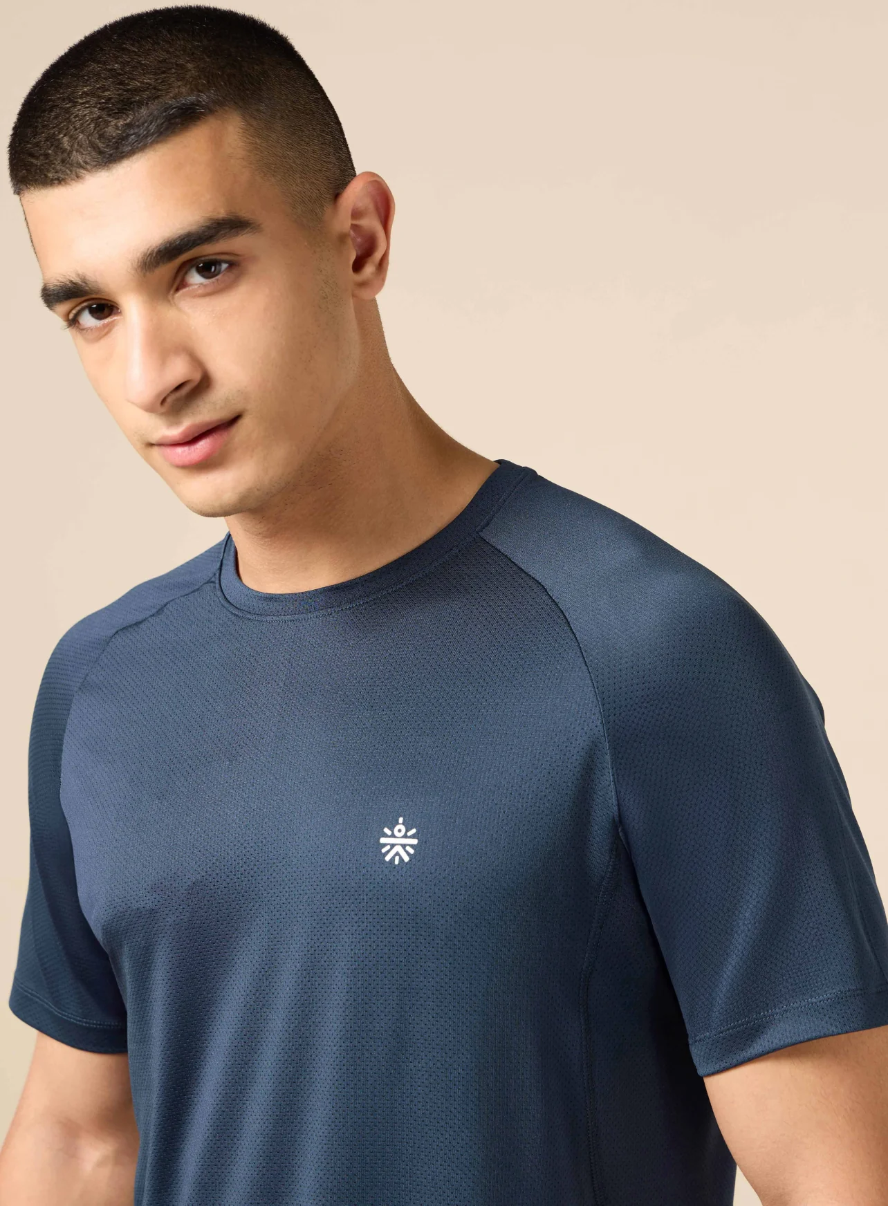 Men's Navy All Day Sports Training T-shirt - Image 7