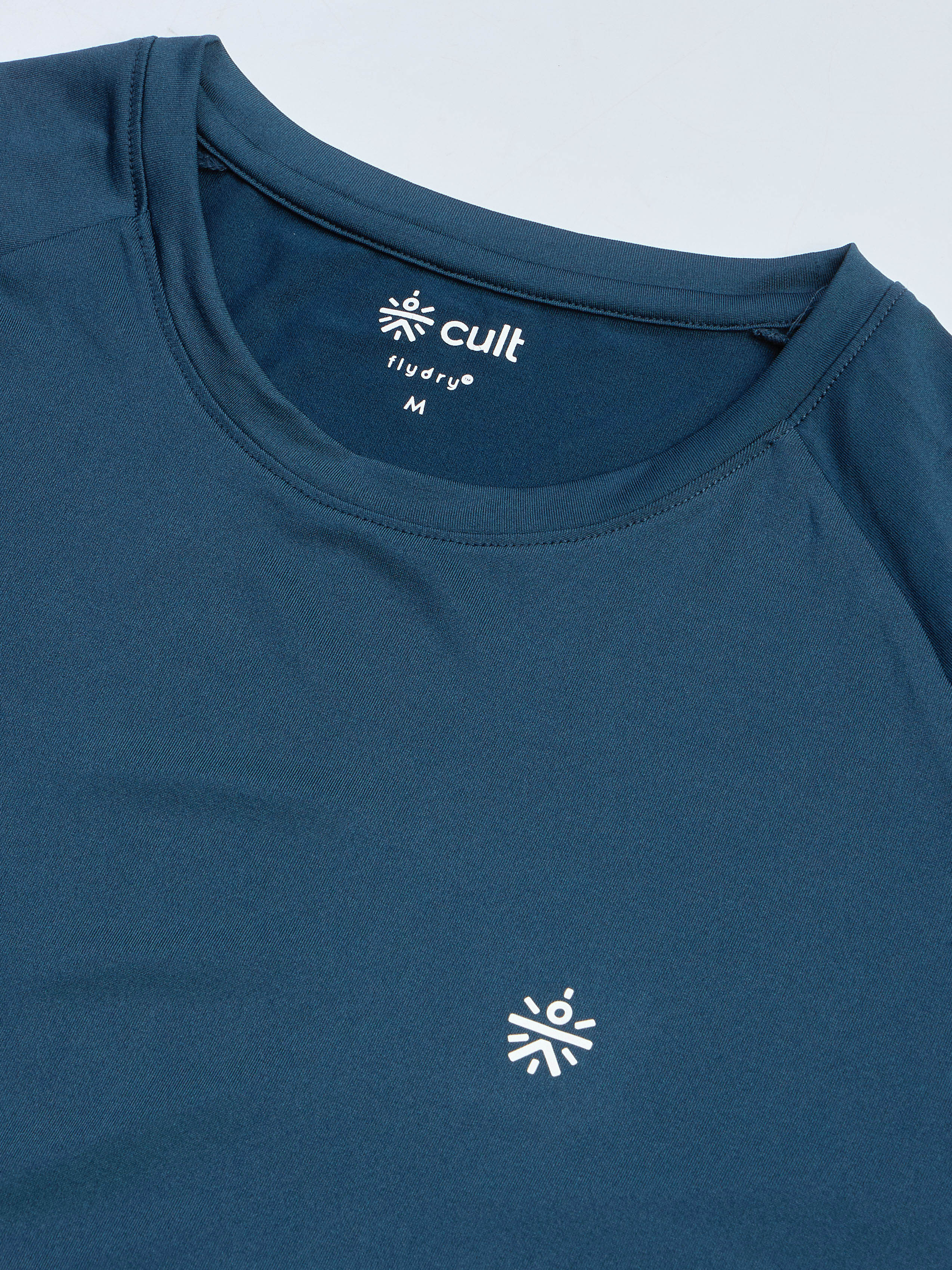 Men's Navy Active Pop Performance T-shirt - Image 9