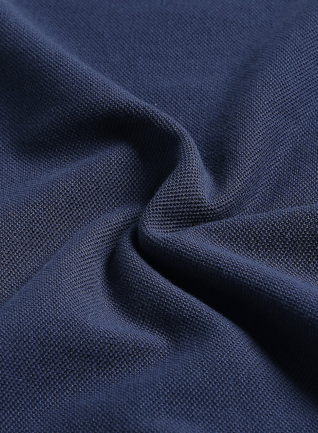 Men's Navy Athletic Club Polo T-Shirt - Image 11