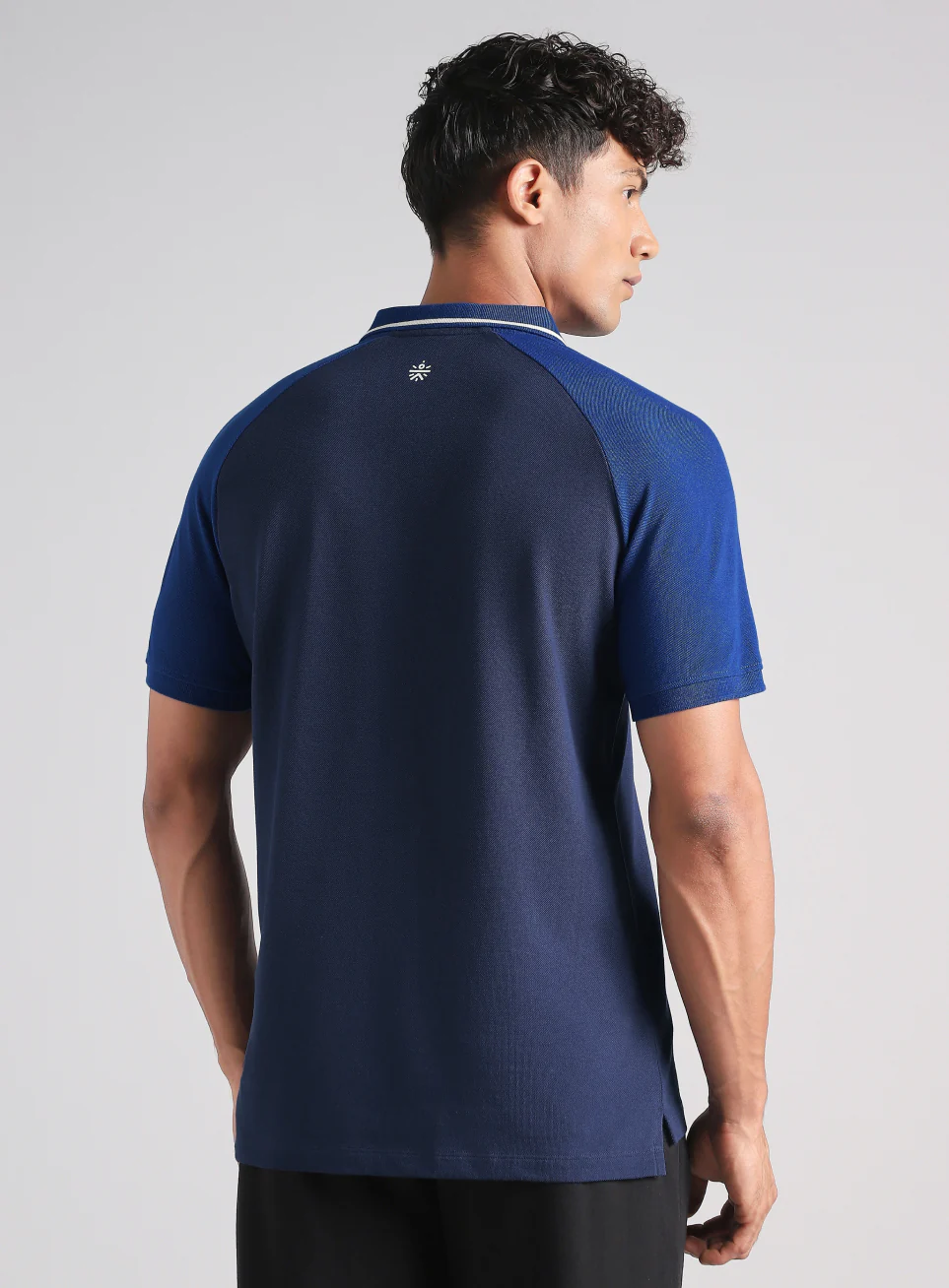 Men's Navy Athletic Club Polo T-Shirt - Image 6