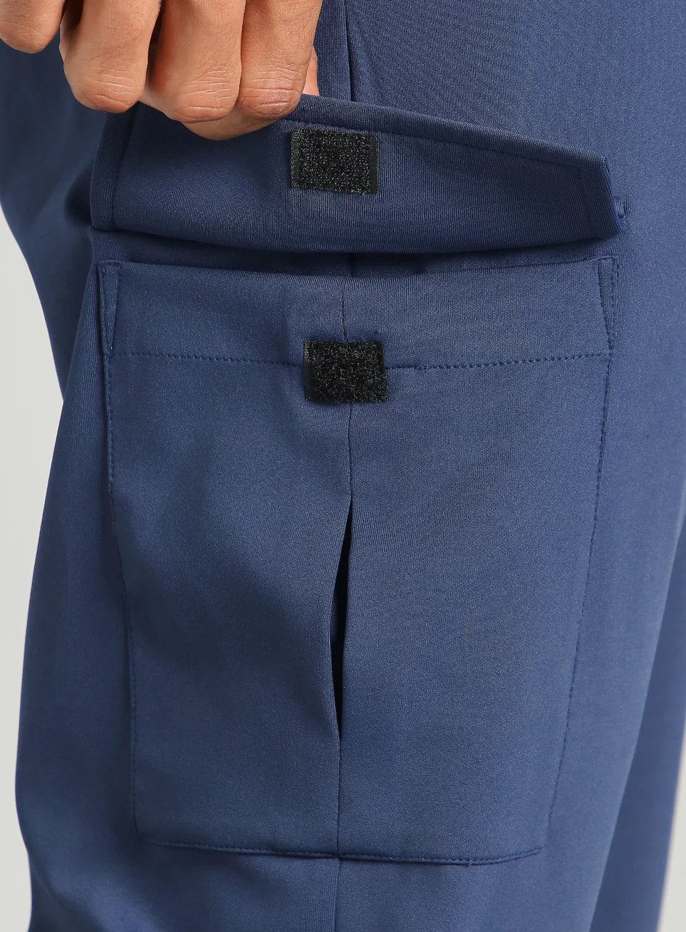 Men's Navy Cargo Training Joggers - Image 8