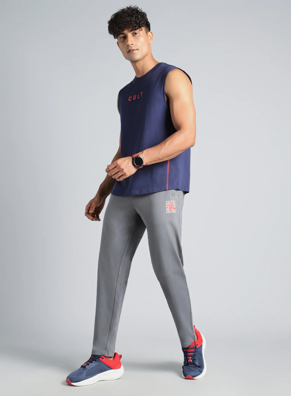 Men's Navy Chill Day Tank - Image 2