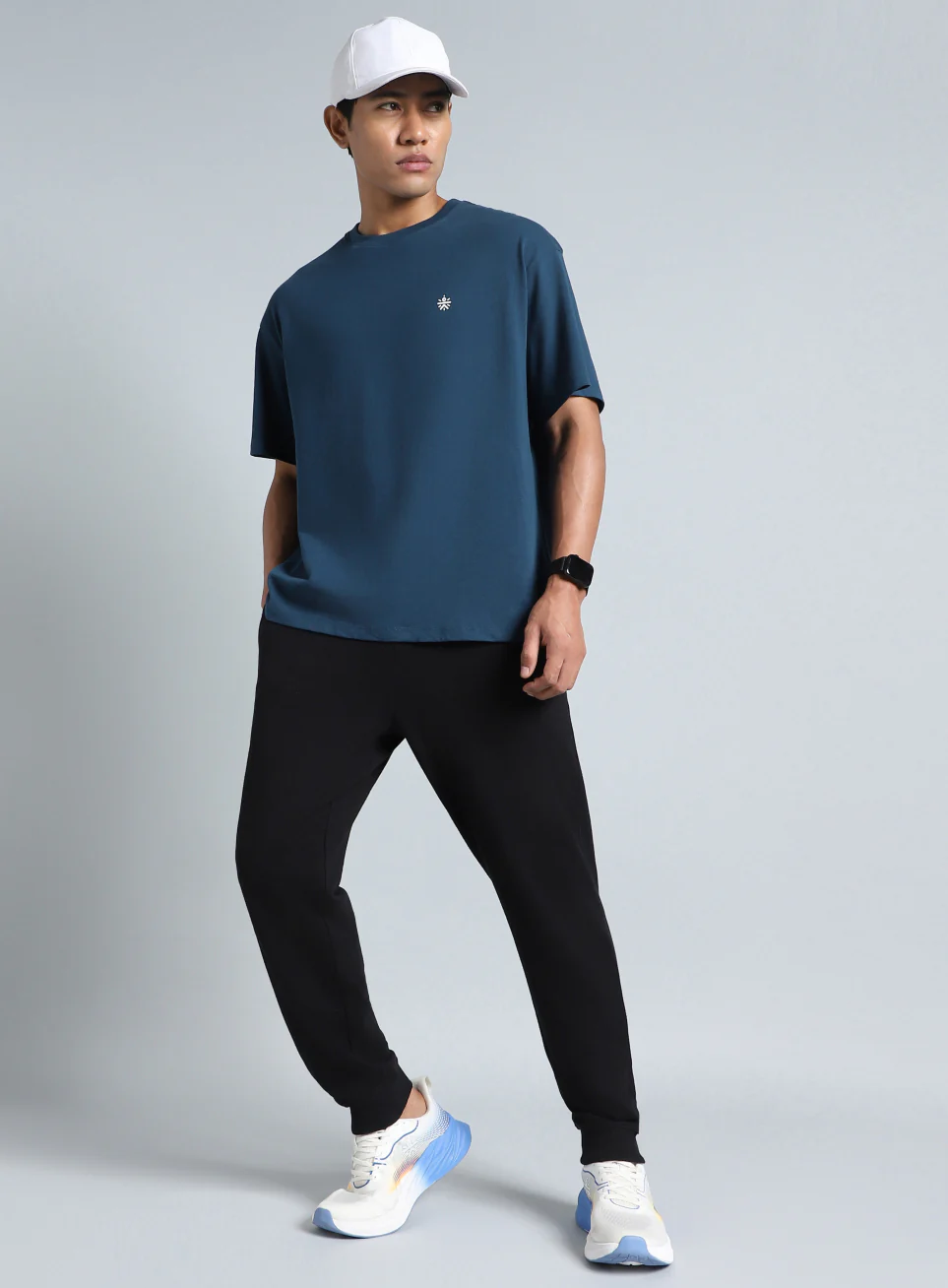 Men's Navy Cult Brand Carrier Relaxed fit T-shirt - Image 2