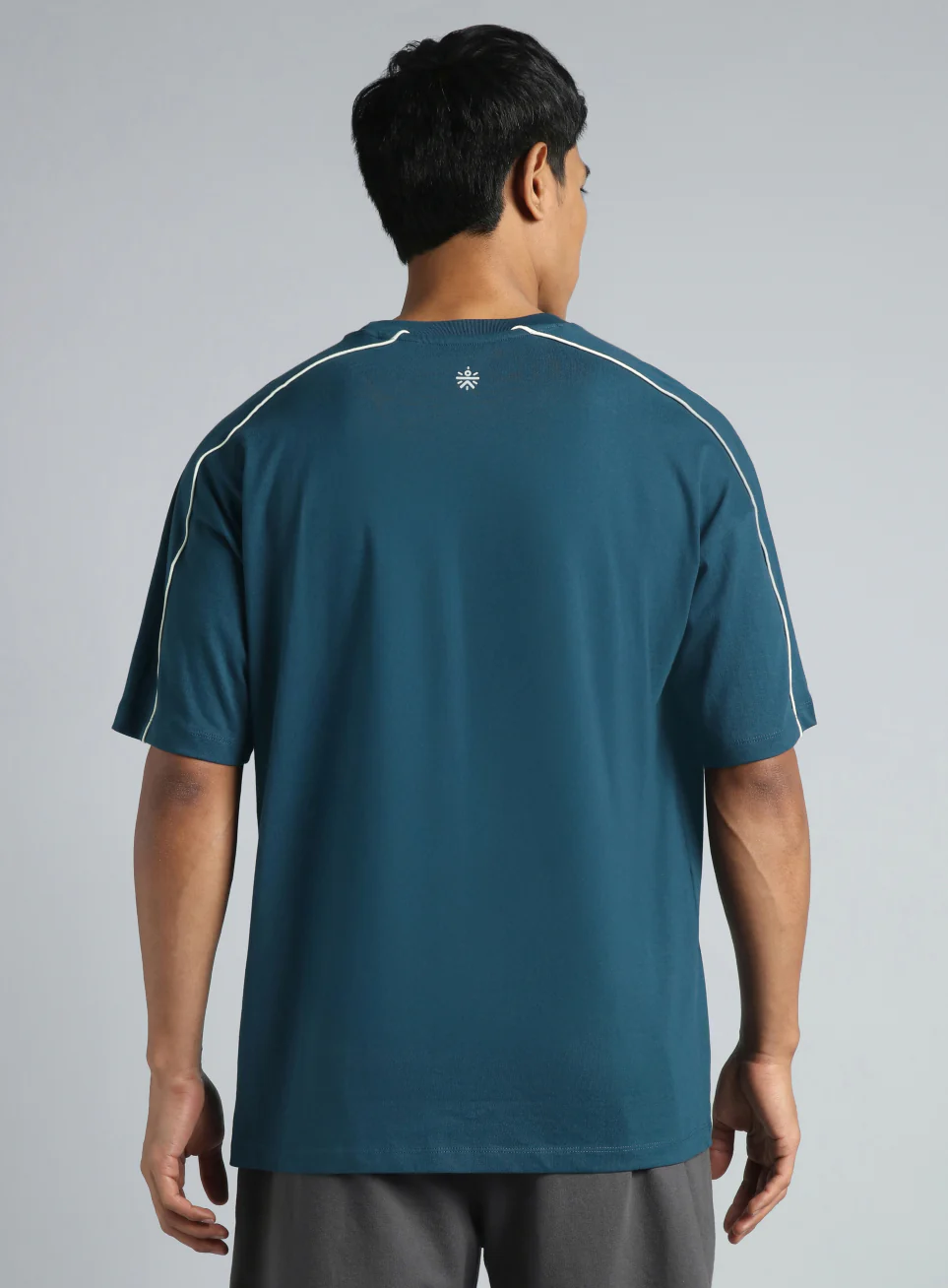 Men's Navy Cult Brand Carrier T-shirt - Image 6