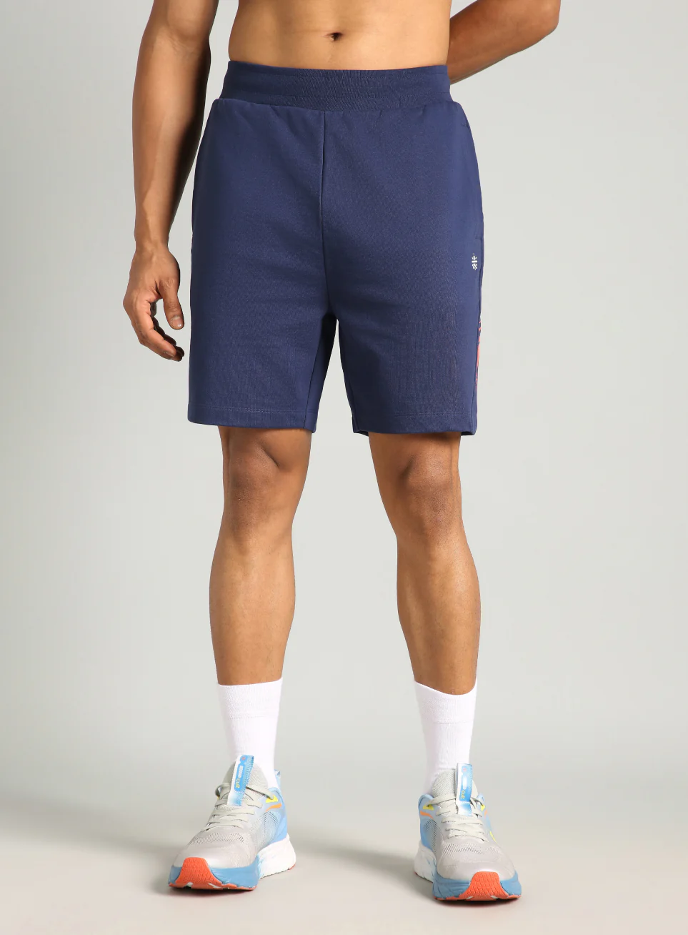 Men's Navy Cult Power-Up Training Shorts - Image 4