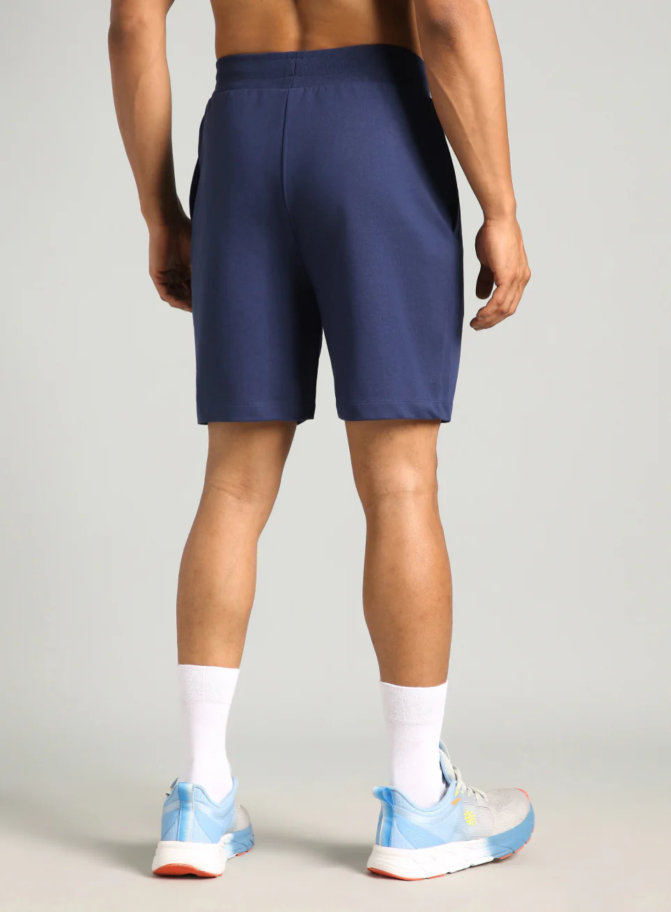 Men's Navy Cult Power-Up Training Shorts - Image 6