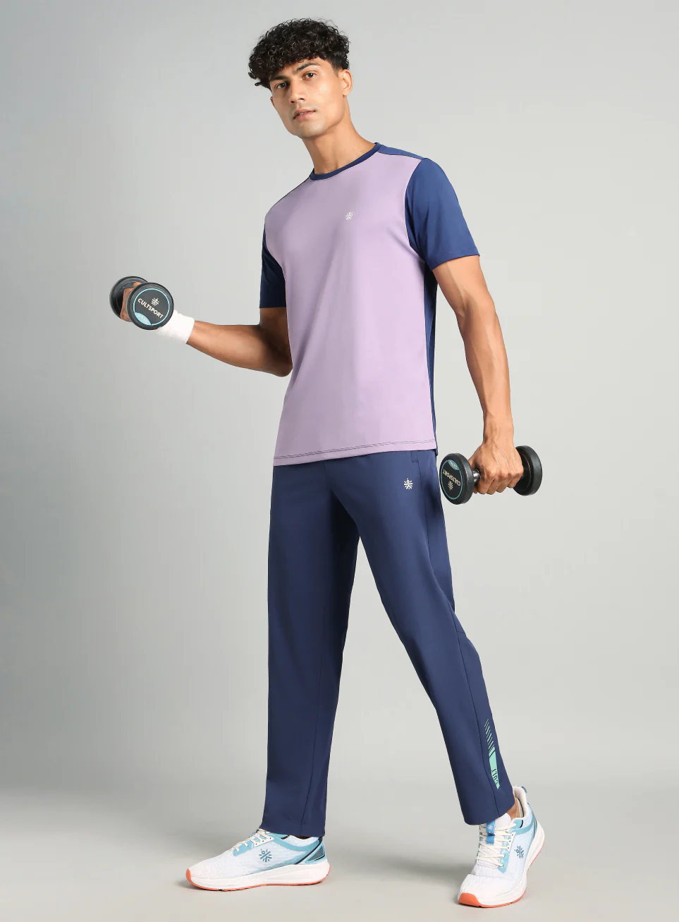 Men's Navy Cult Power Up Training Trackpants - Image 2