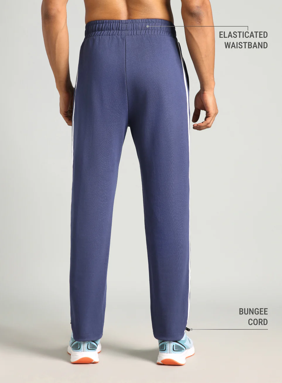 Men's Navy Cult Sporty Move Trackpants - Image 6