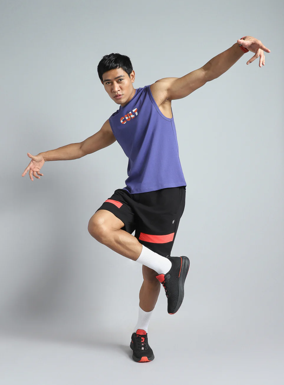 Men's Navy Dance Brand Carrier Tank - Image 3