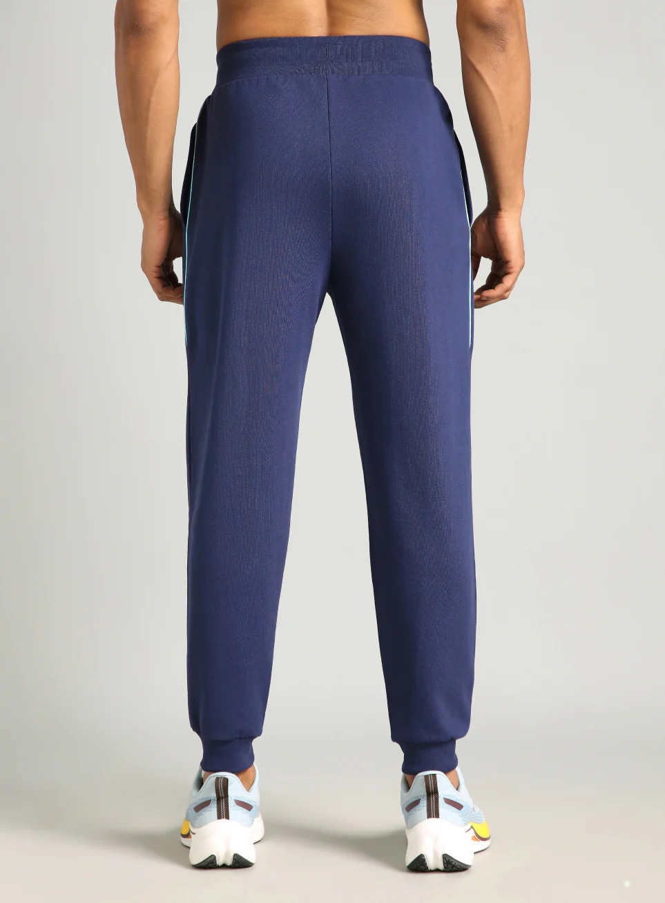 Men's Navy Edge Line Training Joggers - Image 6
