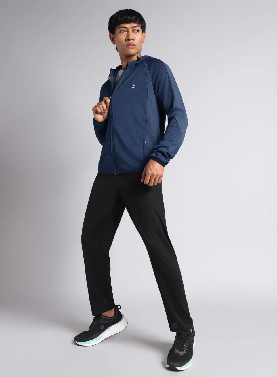 Men's Navy HIIT Training Jacket - Image 2