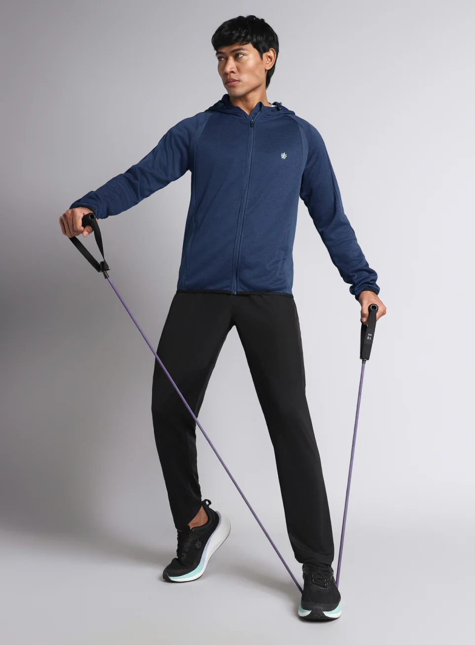 Men's Navy HIIT Training Jacket - Image 3