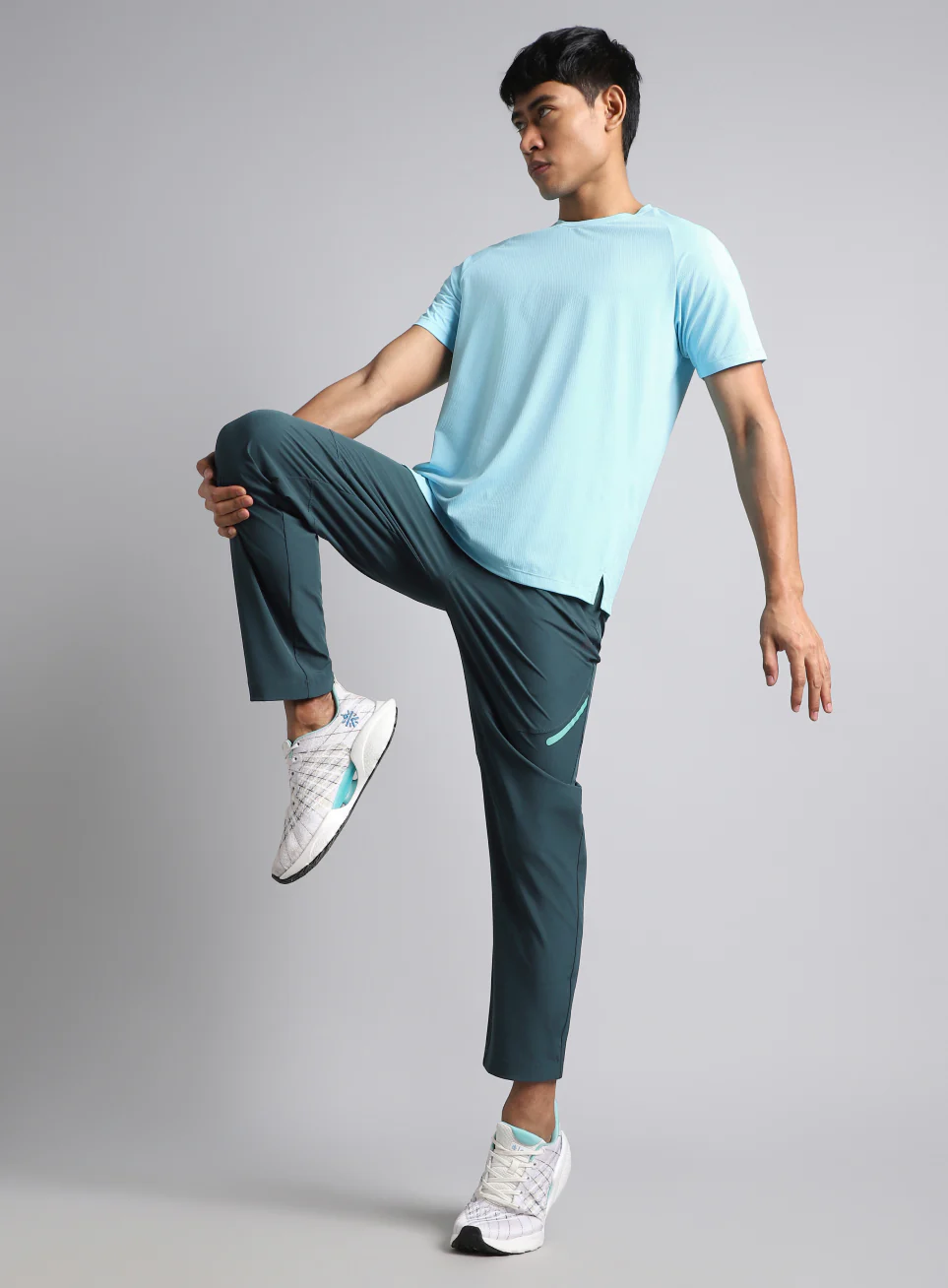 Men's Navy Hyper Move Training Trackpants - Image 2