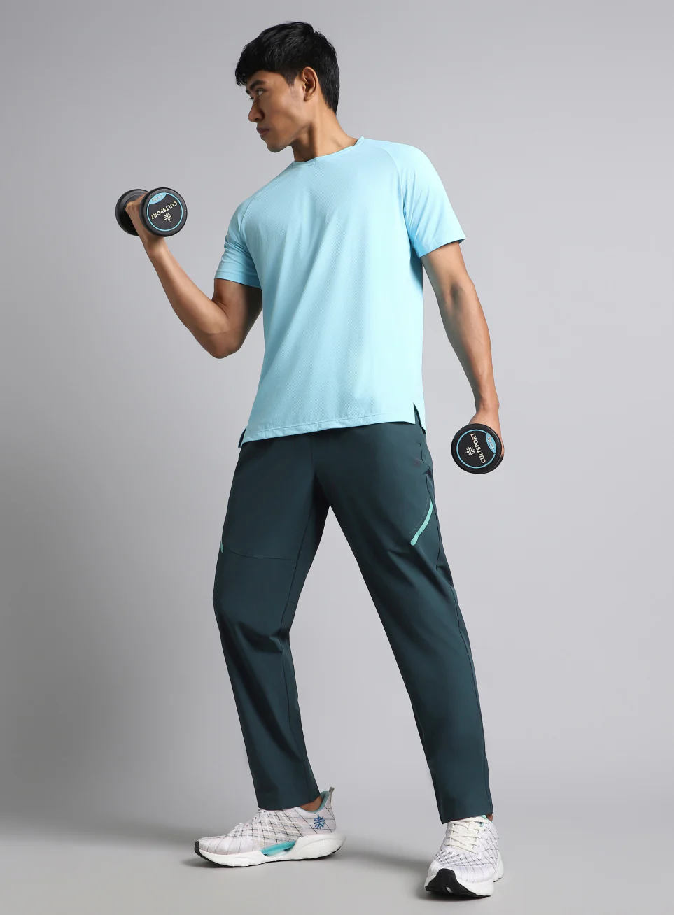 Men's Navy Hyper Move Training Trackpants - Image 3