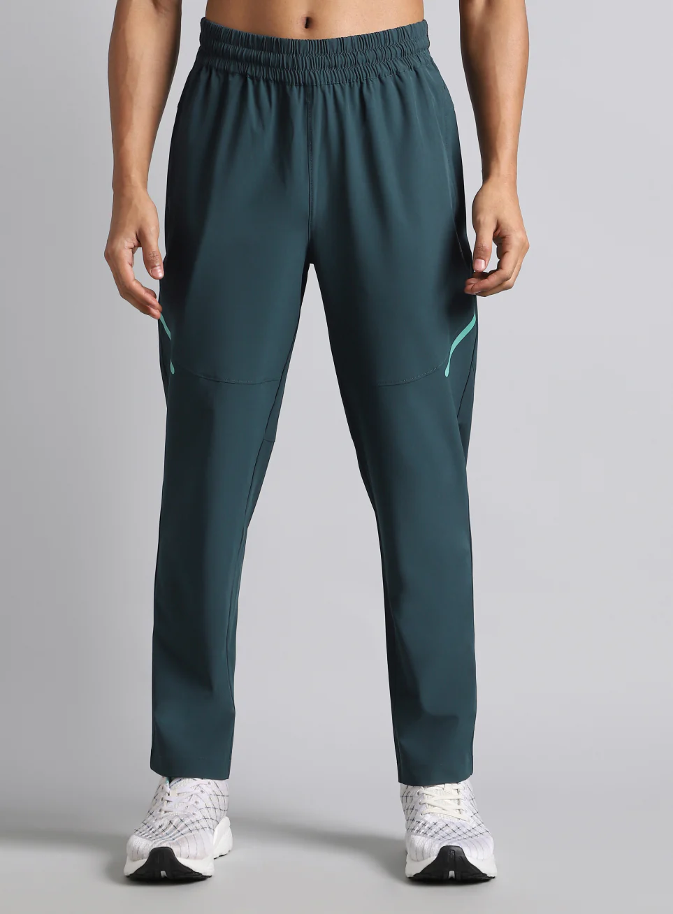 Men's Navy Hyper Move Training Trackpants - Image 4