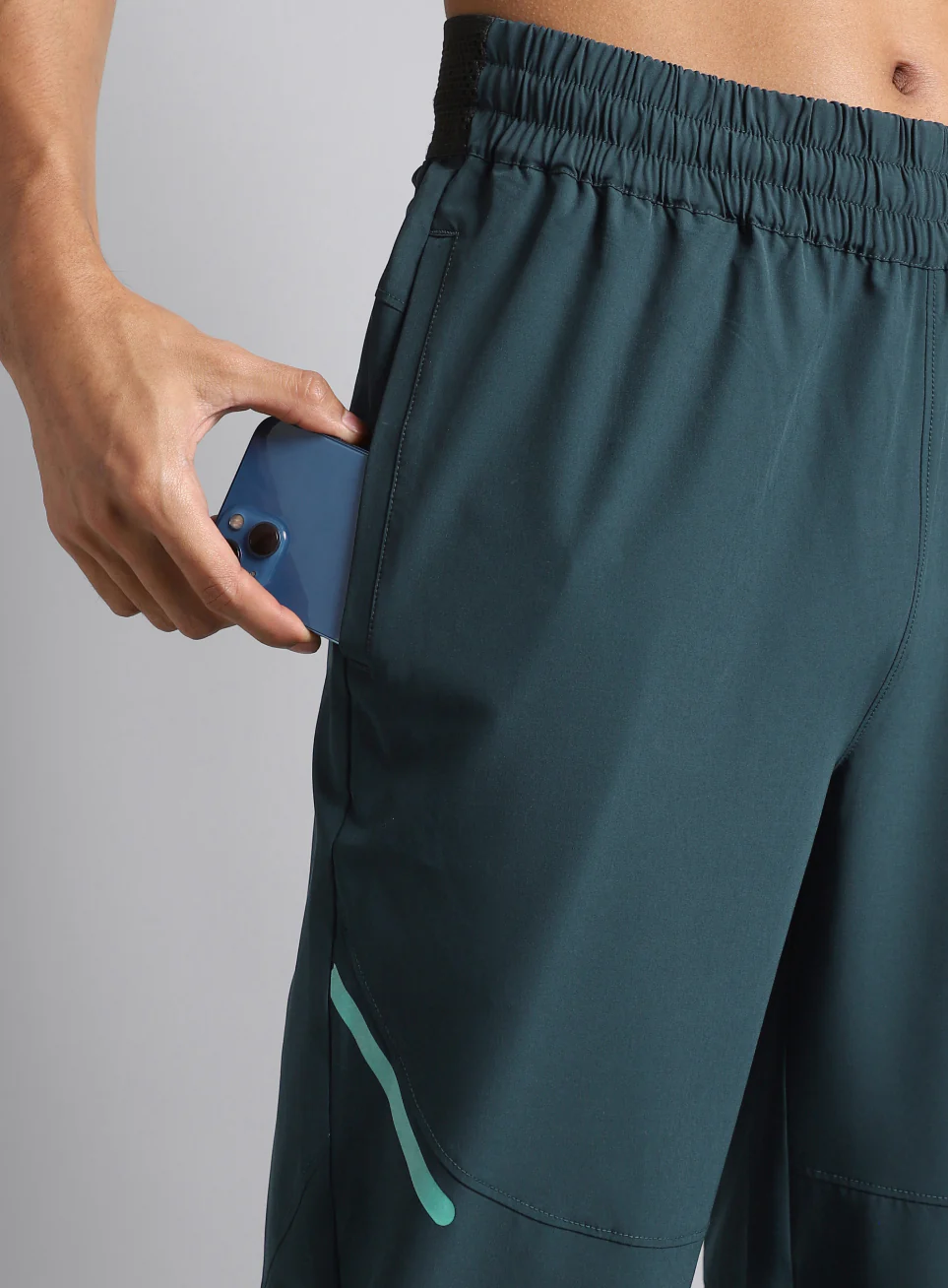 Men's Navy Hyper Move Training Trackpants - Image 9