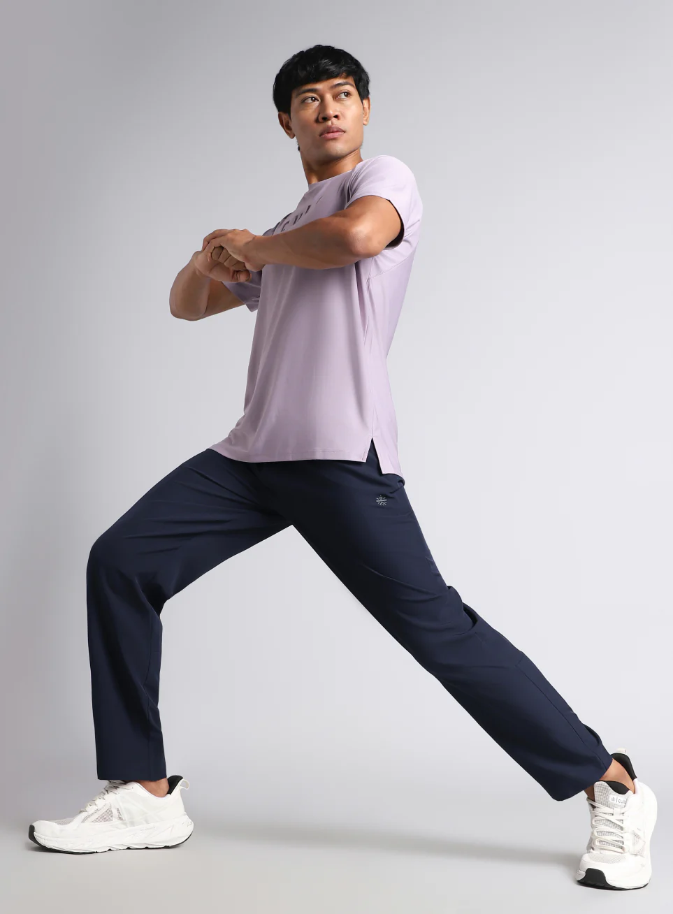 Men's Navy Impact Running Trackpants - Image 3